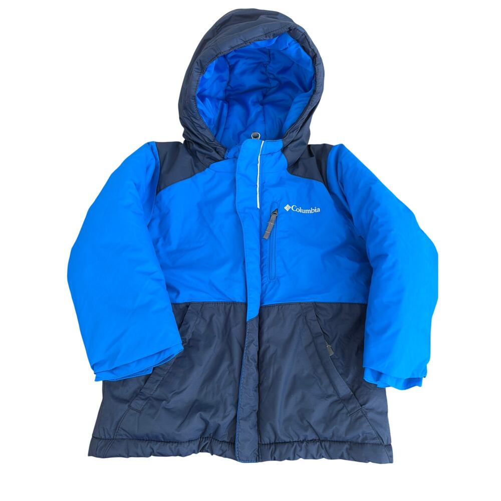 Columbia winter kids jacket size 4T blue in excellent condition
